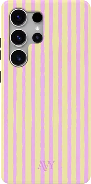 AVY Samsung Galaxy S25 Ultra Hoesje MagSafe Back Cover Pink Lemonade