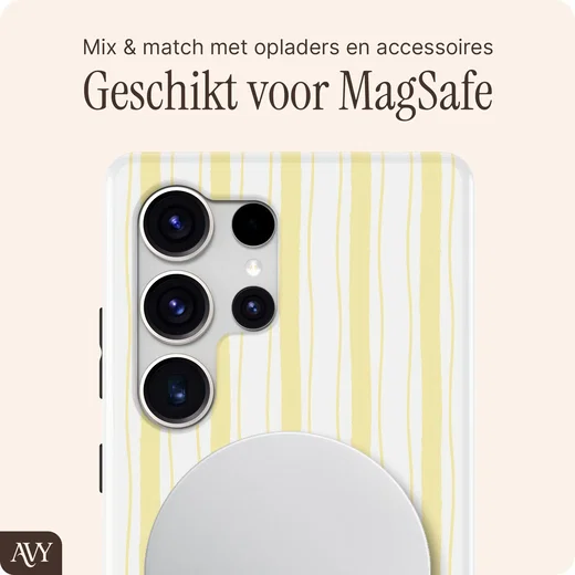AVY Samsung Galaxy S25 Ultra Hoesje MagSafe Back Cover Sunset Coast afbeelding 6
