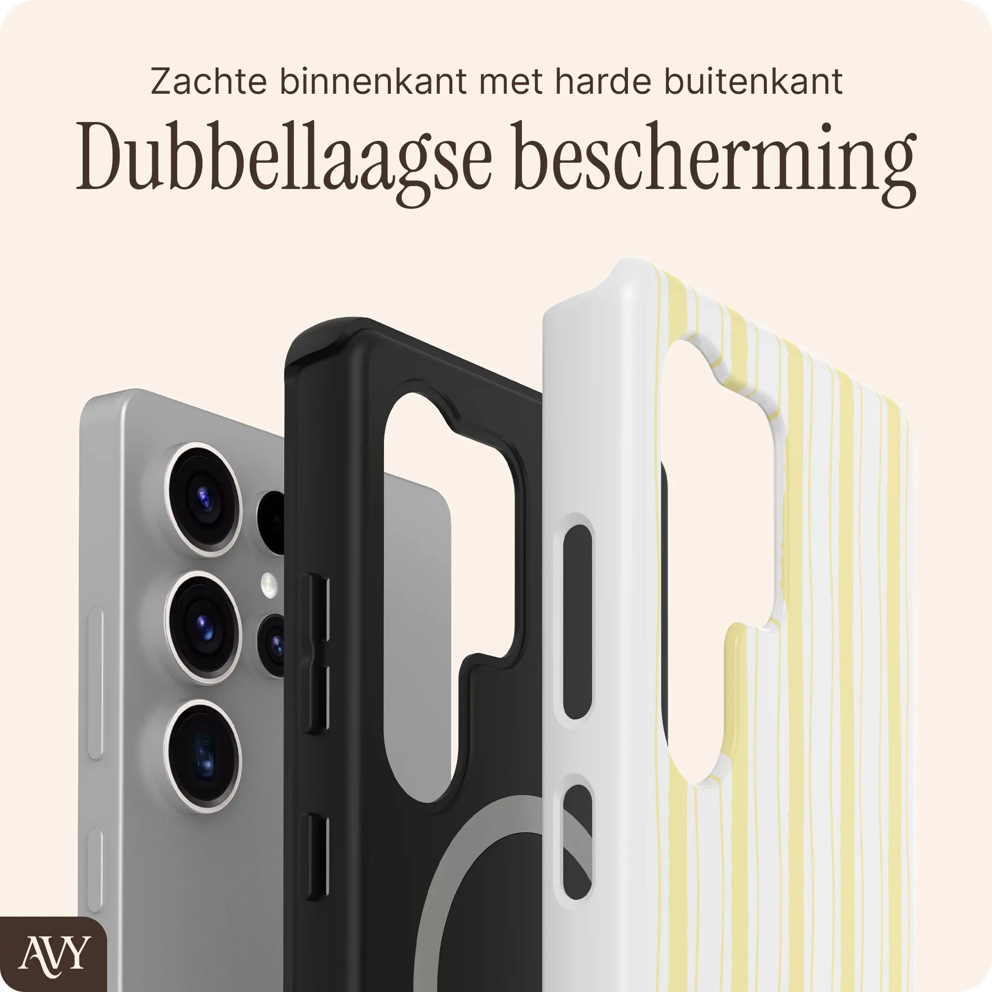 AVY Samsung Galaxy S25 Ultra Hoesje MagSafe Back Cover Sunset Coast afbeelding 5