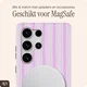AVY Samsung Galaxy S25 Ultra Hoesje MagSafe Back Cover Pink Horizon afbeelding 6