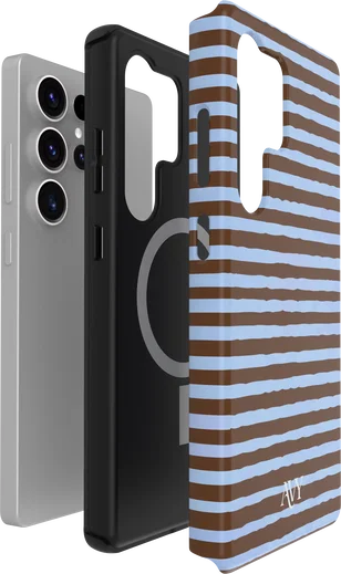AVY Samsung Galaxy S25 Ultra Hoesje MagSafe Back Cover Ocean Latte afbeelding 12