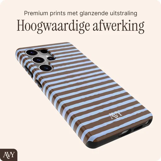AVY Samsung Galaxy S25 Ultra Hoesje MagSafe Back Cover Ocean Latte afbeelding 9