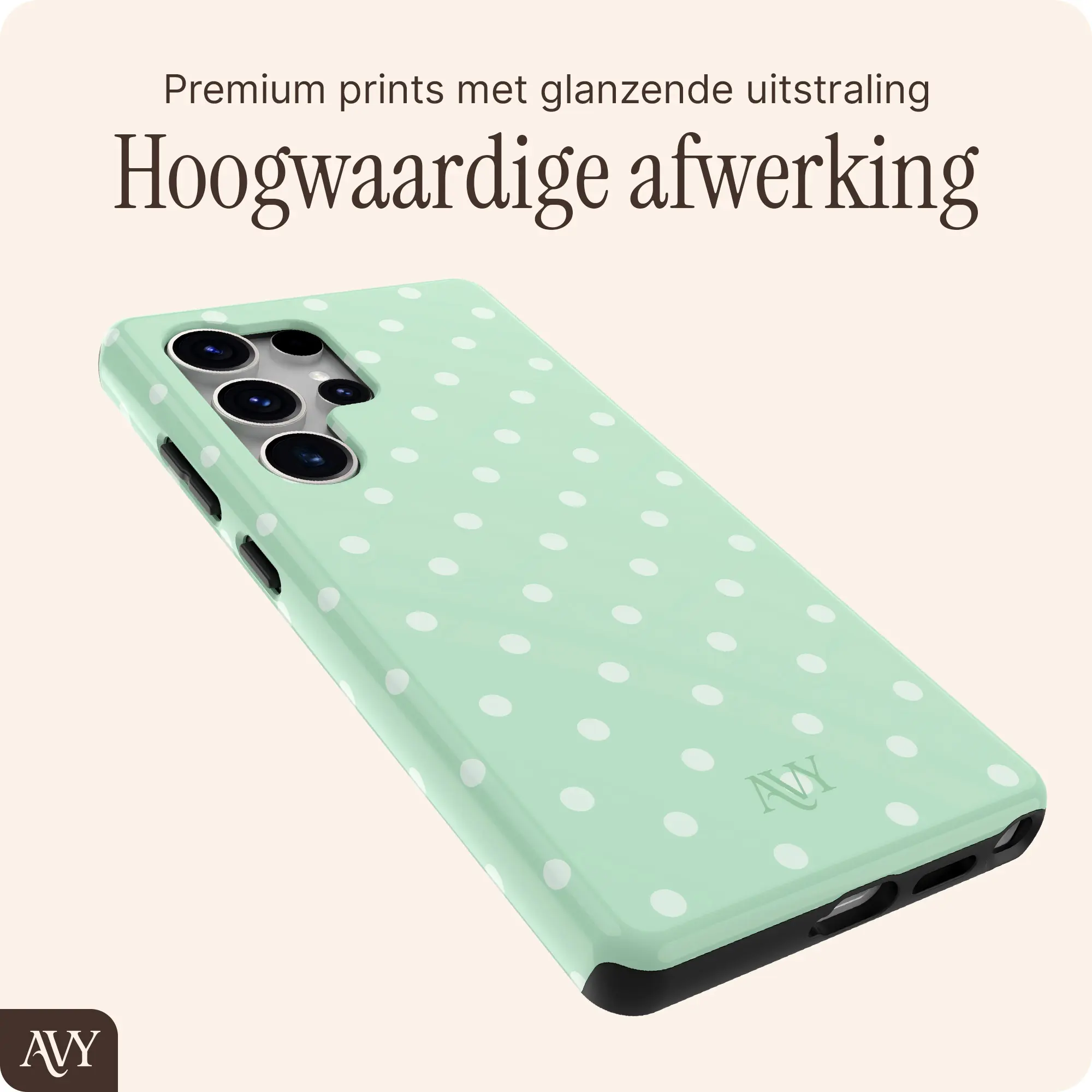 AVY Samsung Galaxy S25 Ultra Hoesje MagSafe Back Cover Mint Breeze afbeelding 9