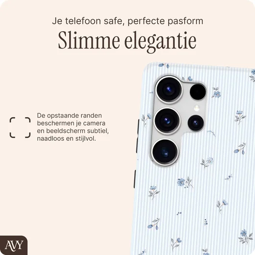 AVY Samsung Galaxy S25 Ultra Hoesje MagSafe Back Cover Sky Blossom afbeelding 9