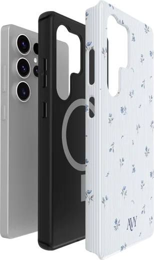 AVY Samsung Galaxy S25 Ultra Hoesje MagSafe Back Cover Sky Blossom afbeelding 12