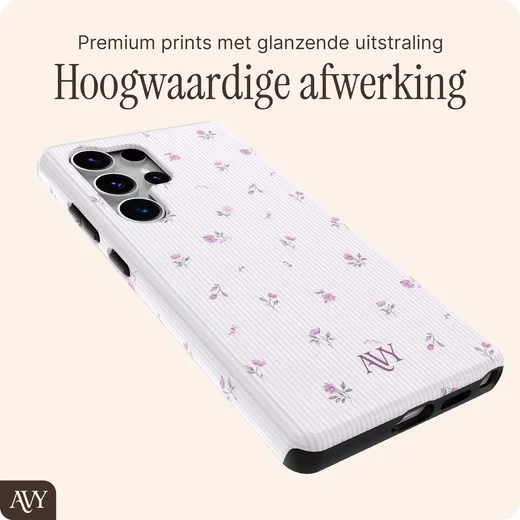 AVY Samsung Galaxy S25 Ultra Hoesje MagSafe Back Cover Lila Dream afbeelding 9