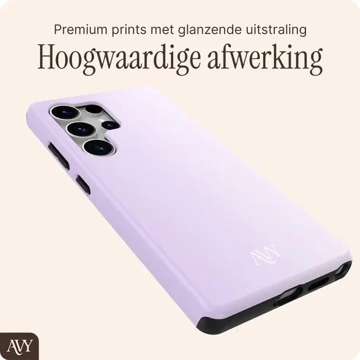 AVY Samsung Galaxy S25 Ultra Hoesje MagSafe Back Cover Lavender Glow afbeelding 9