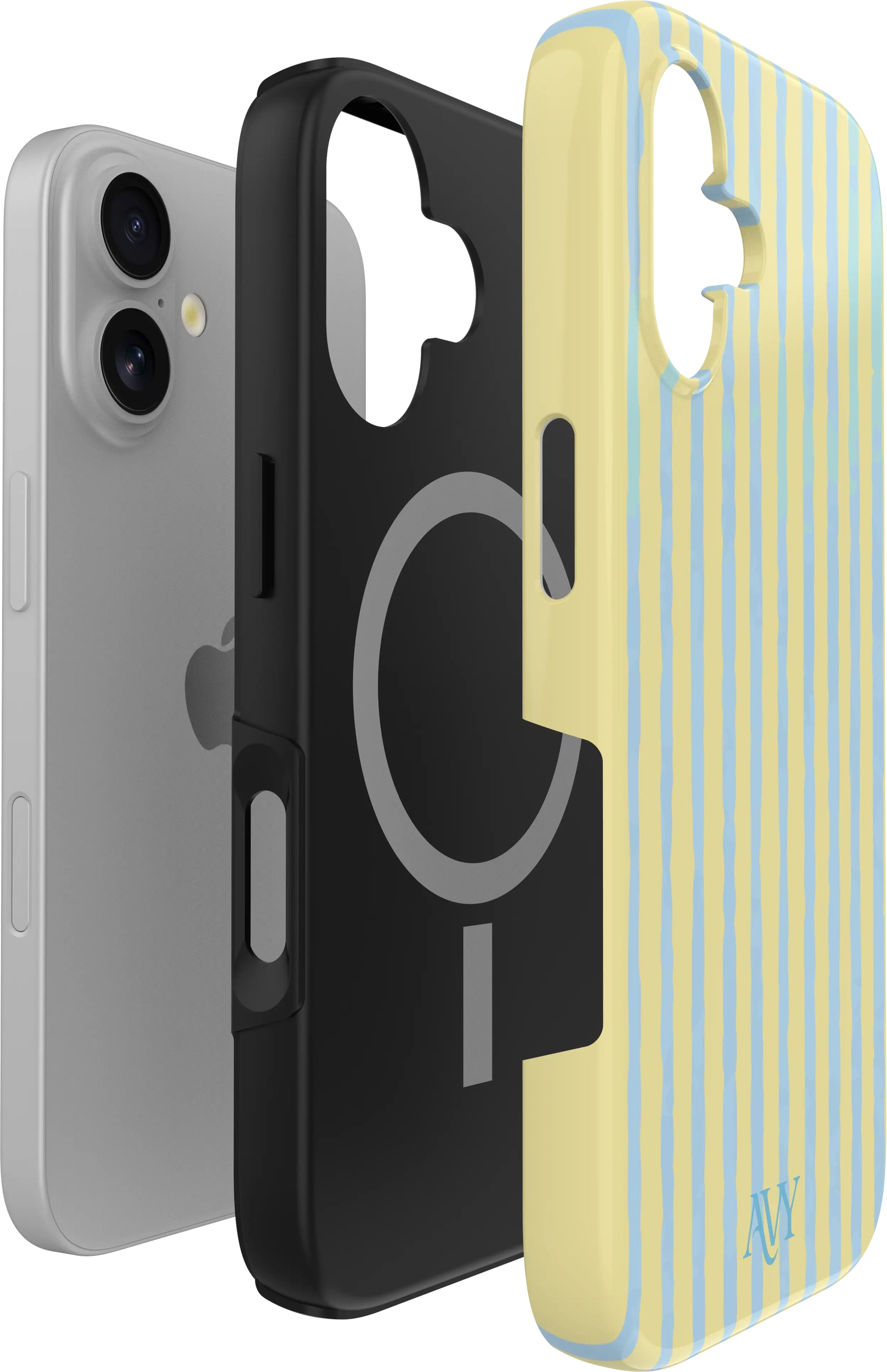AVY Apple iPhone 16 Hoesje MagSafe Back Cover Lemon Sky afbeelding 12