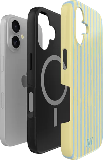 AVY Apple iPhone 16 Hoesje MagSafe Back Cover Lemon Sky afbeelding 12