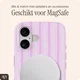 AVY Apple iPhone 16 Hoesje MagSafe Back Cover Pink Horizon afbeelding 8