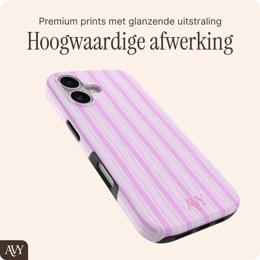 AVY Apple iPhone 16 Hoesje MagSafe Back Cover Pink Horizon afbeelding 10