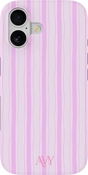 AVY Apple iPhone 16 Hoesje MagSafe Back Cover Pink Horizon