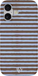 AVY Apple iPhone 16 Hoesje MagSafe Back Cover Ocean Latte afbeelding