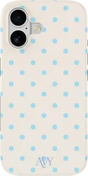 AVY Apple iPhone 16 Hoesje MagSafe Back Cover Riviera Dots afbeelding