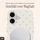 AVY Apple iPhone 16 Hoesje MagSafe Back Cover Riviera Dots afbeelding 7