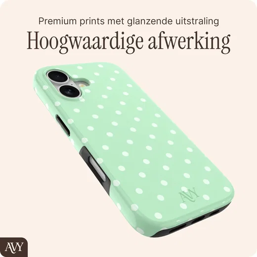 AVY Apple iPhone 16 Hoesje MagSafe Back Cover Mint Breeze afbeelding 10