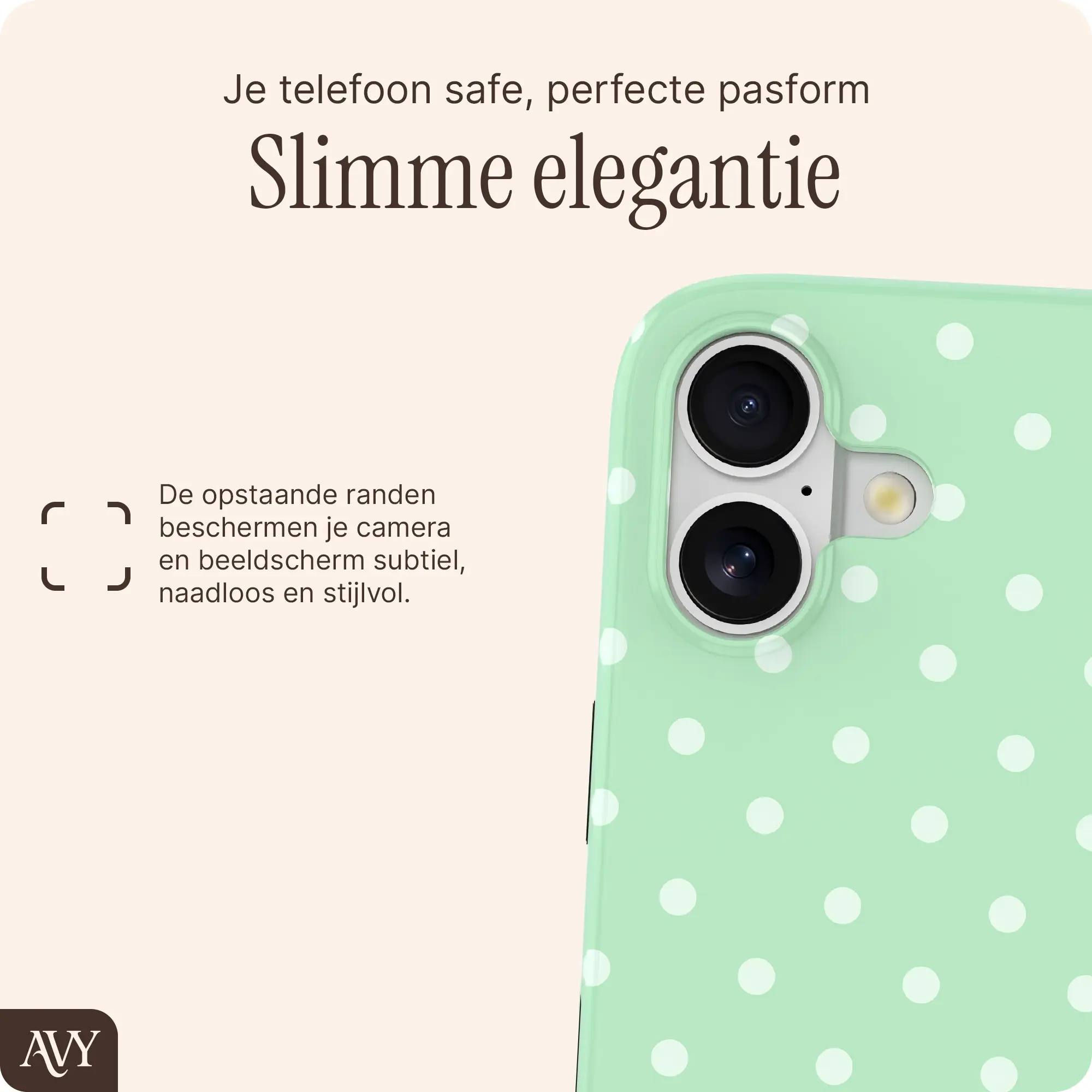 AVY Apple iPhone 16 Hoesje MagSafe Back Cover Mint Breeze afbeelding 9