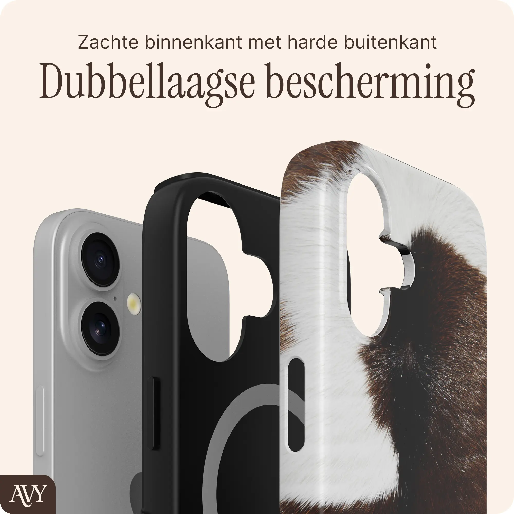 AVY Apple iPhone 16 Hoesje MagSafe Back Cover Rodeo Muse afbeelding 6