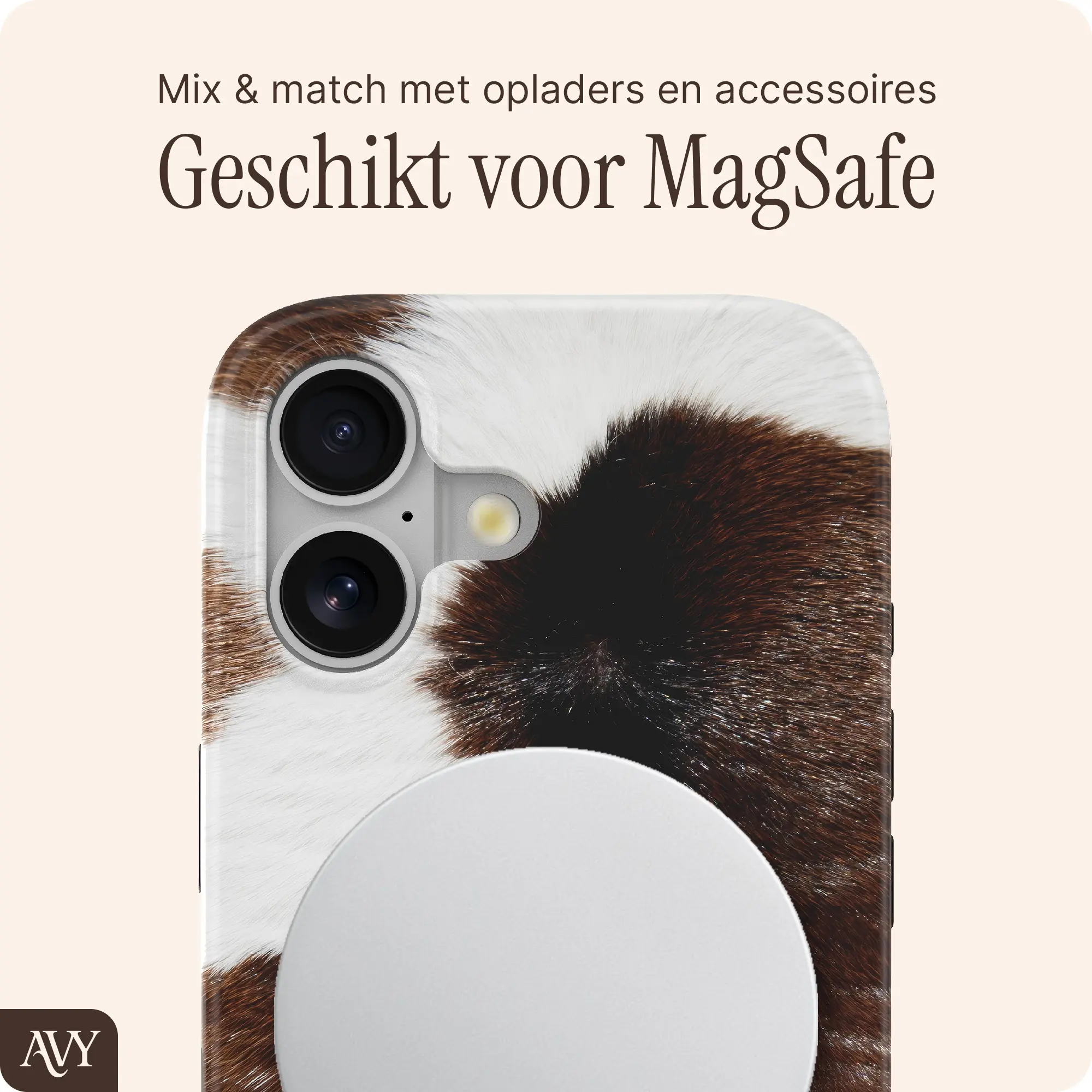 AVY Apple iPhone 16 Hoesje MagSafe Back Cover Rodeo Muse afbeelding 7