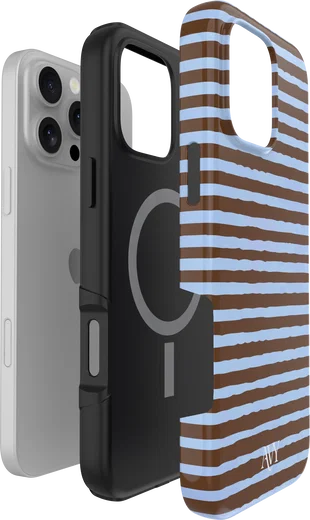 AVY Apple iPhone 16 Pro Hoesje MagSafe Back Cover Ocean Latte afbeelding 13