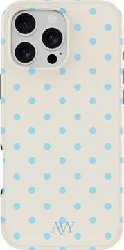 AVY Apple iPhone 16 Pro Hoesje MagSafe Back Cover Riviera Dots