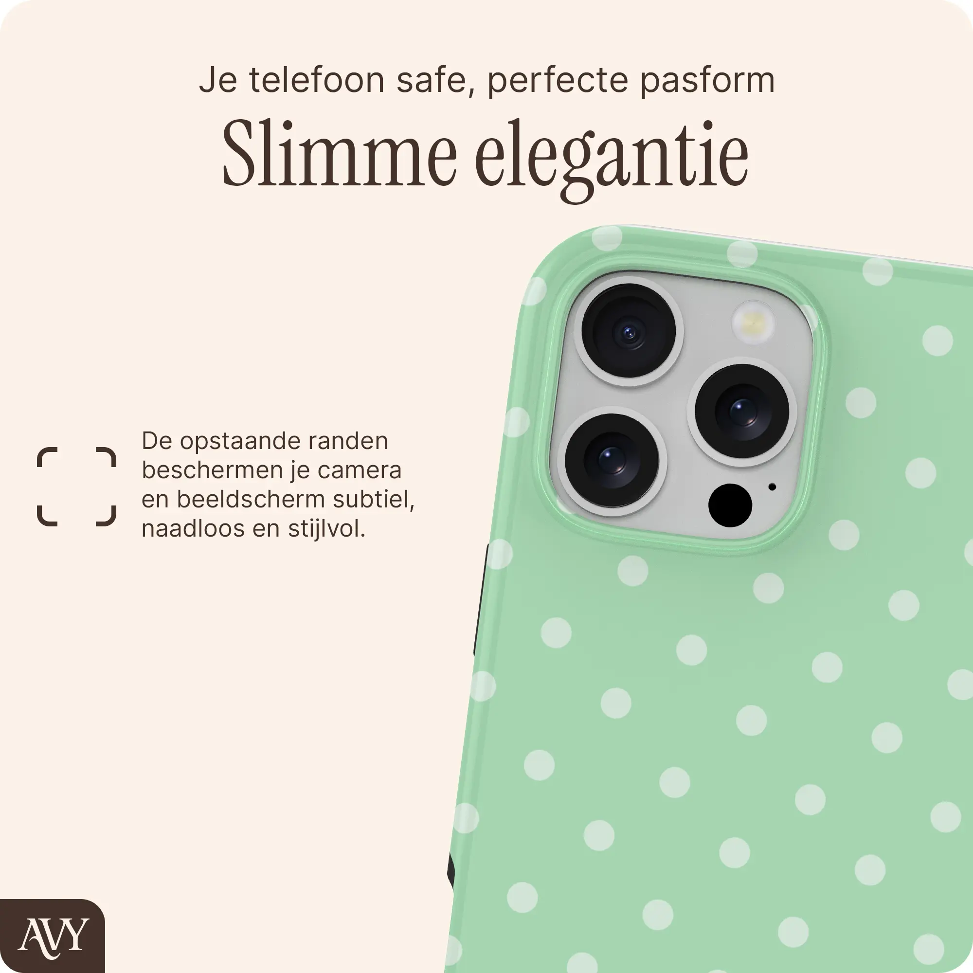 AVY Apple iPhone 16 Pro Hoesje MagSafe Back Cover Mint Breeze afbeelding 9