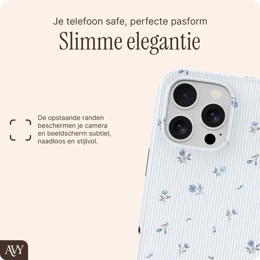 AVY Apple iPhone 16 Pro Hoesje MagSafe Back Cover Sky Blossom afbeelding 10