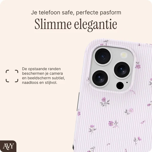 AVY Apple iPhone 16 Pro Hoesje MagSafe Back Cover Lila Dream afbeelding 9