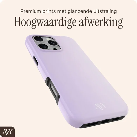 AVY Apple iPhone 16 Pro Hoesje MagSafe Back Cover Lavender Glow afbeelding 10