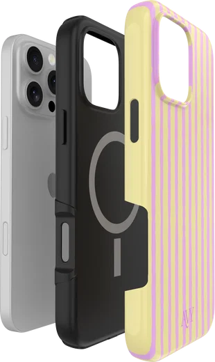 AVY Apple iPhone 16 Pro Max Hoesje MagSafe Back Cover Pink Lemonade afbeelding 14
