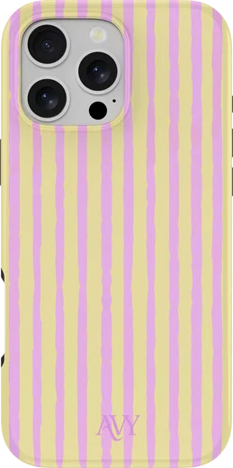 AVY Apple iPhone 16 Pro Max Hoesje MagSafe Back Cover Pink Lemonade afbeelding 1
