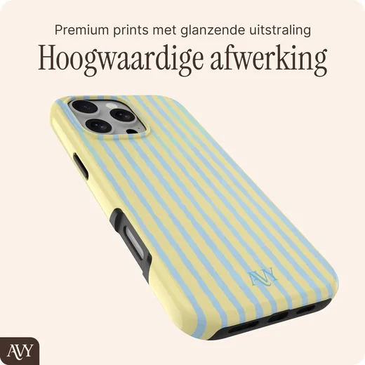AVY Apple iPhone 16 Pro Max Hoesje MagSafe Back Cover Lemon Sky afbeelding 9