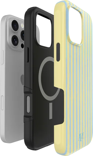 AVY Apple iPhone 16 Pro Max Hoesje MagSafe Back Cover Lemon Sky afbeelding 12