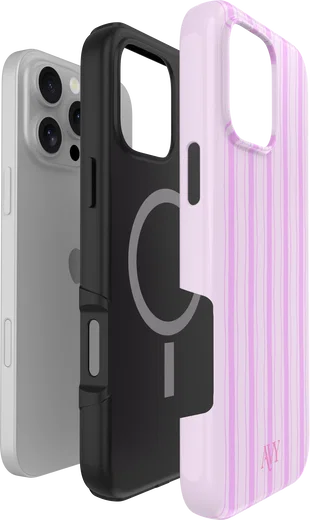 AVY Apple iPhone 16 Pro Max Hoesje MagSafe Back Cover Pink Horizon afbeelding 13