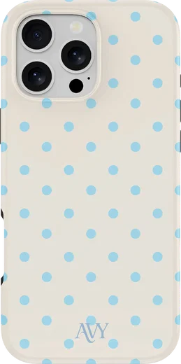 AVY Apple iPhone 16 Pro Max Hoesje MagSafe Back Cover Riviera Dots afbeelding 1