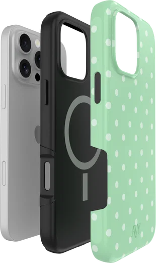 AVY Apple iPhone 16 Pro Max Hoesje MagSafe Back Cover Mint Breeze afbeelding 13