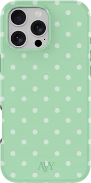 AVY Apple iPhone 16 Pro Max Hoesje MagSafe Back Cover Mint Breeze
