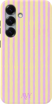 AVY Samsung Galaxy S24 Hoesje MagSafe Back Cover Pink Lemonade