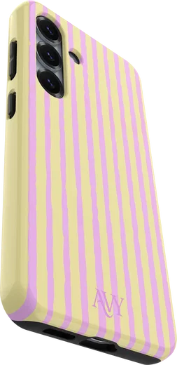 AVY Samsung Galaxy S24 Hoesje MagSafe Back Cover Pink Lemonade afbeelding 12
