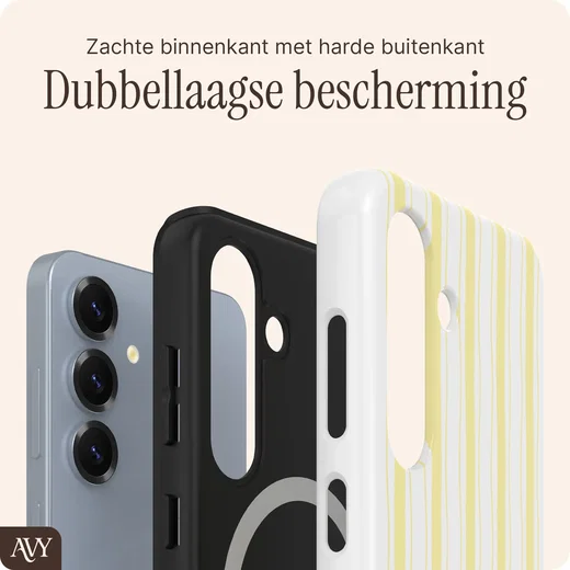 AVY Samsung Galaxy S24 Hoesje MagSafe Back Cover Sunset Coast afbeelding 5