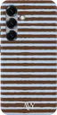 AVY Samsung Galaxy S24 Hoesje MagSafe Back Cover Ocean Latte