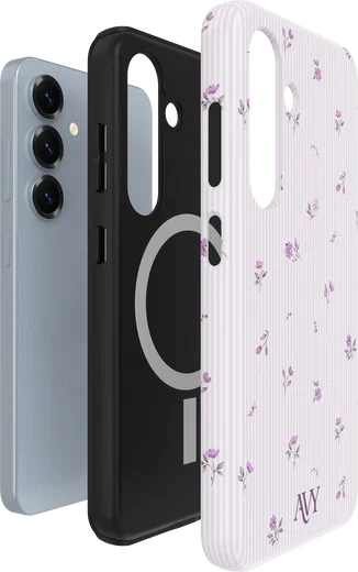 AVY Samsung Galaxy S24 Hoesje MagSafe Back Cover Lila Dream afbeelding 13