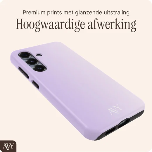 AVY Samsung Galaxy S24 Hoesje MagSafe Back Cover Lavender Glow afbeelding 9