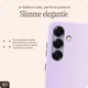 AVY Samsung Galaxy S24 Hoesje MagSafe Back Cover Lavender Glow afbeelding 8