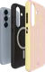 AVY Samsung Galaxy S24 Plus Hoesje MagSafe Back Cover Pink Lemonade afbeelding 13