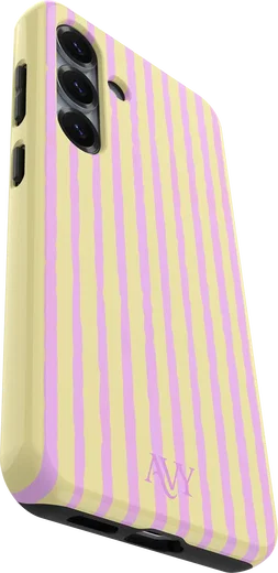 AVY Samsung Galaxy S24 Plus Hoesje MagSafe Back Cover Pink Lemonade afbeelding 12
