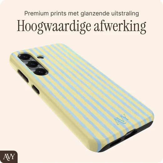 AVY Samsung Galaxy S24 Plus Hoesje MagSafe Back Cover Lemon Sky afbeelding 9