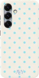 AVY Samsung Galaxy S24 Plus Hoesje MagSafe Back Cover Riviera Dots afbeelding