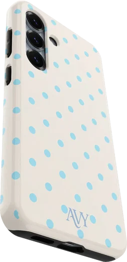 AVY Samsung Galaxy S24 Plus Hoesje MagSafe Back Cover Riviera Dots afbeelding 13