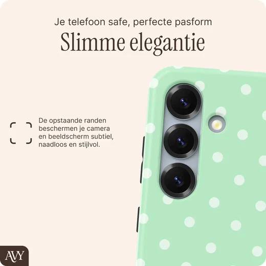 AVY Samsung Galaxy S24 Plus Hoesje MagSafe Back Cover Mint Breeze afbeelding 8